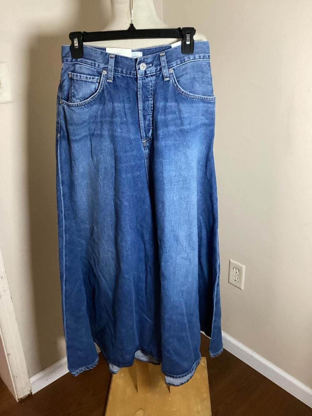 Citizens of Humanity Fluid Maxi Skirt Size 26 Wallflower